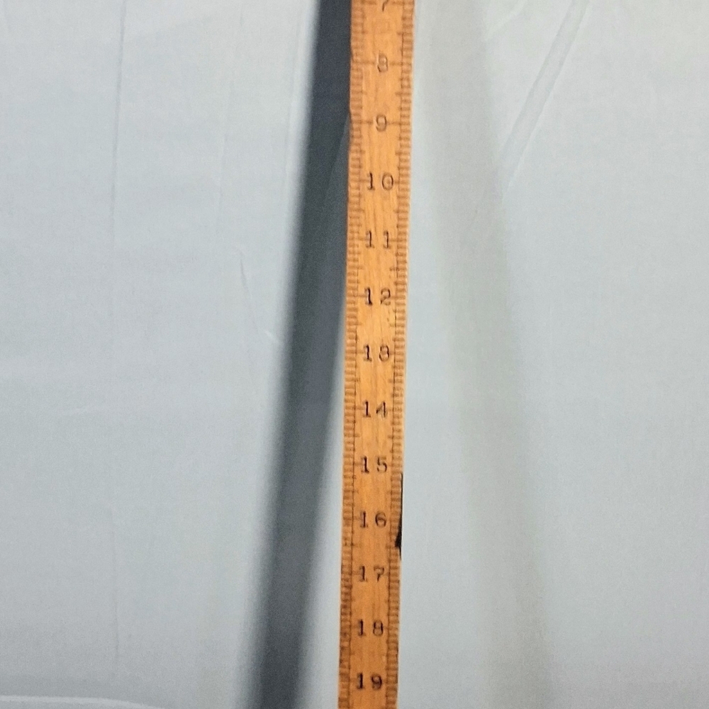 Stanley 34v 1940's Era Vintage Rare Collectible Maple 24" Vertical Ruler - Picture 3 of 12